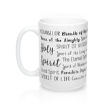 Names of the Holy Spirit Mug