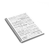 El Paso, TX Spiral Notebook