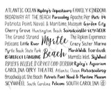 Myrtle Beach, SC Travel Mug