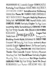 Louisville, KY Spiral Notebook