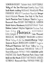 Phoenix, AZ Spiral Notebook