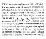 Psalm 23 Travel Mug