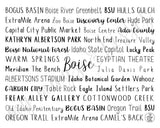 Boise, ID Digital Download