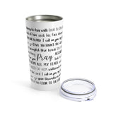 Prayer Scriptures Tumbler