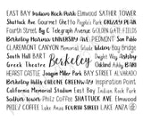 Berkeley, CA Travel Mug