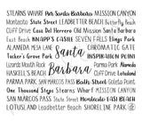 Santa Barbara, CA Travel Mug