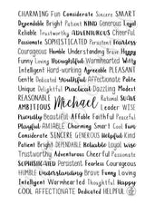 Michael Spiral Notebook