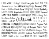 Oakland, CA Digital Download