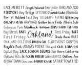 Oakland, CA Travel Mug