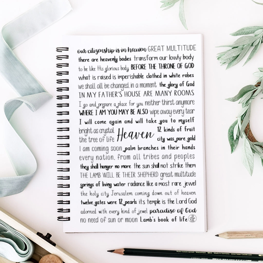 Heaven Spiral Notebook