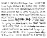 Wyoming Digital Download