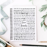 Give Thanks Spiral Notebook