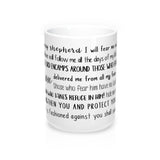 Protection Scriptures Mug