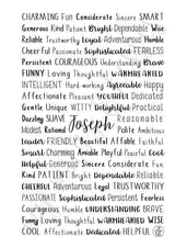 Joseph Spiral Notebook