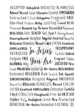 In Jesus, You Are Spiral Notebook