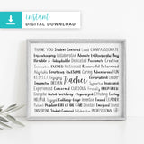 Teacher Digital Download