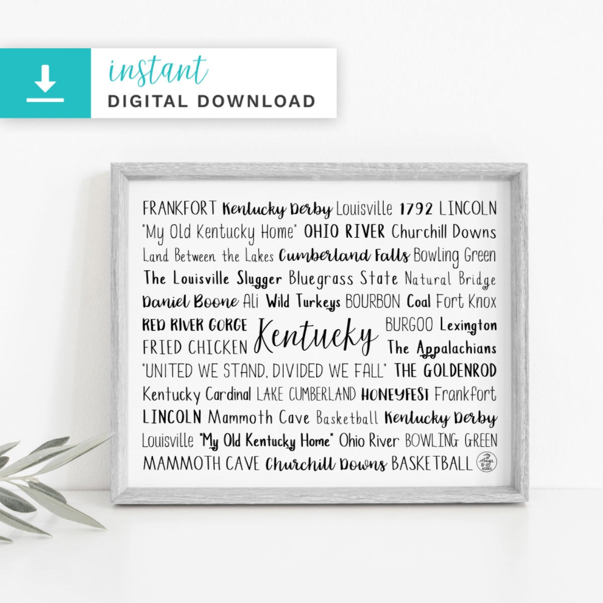 Kentucky Digital Download