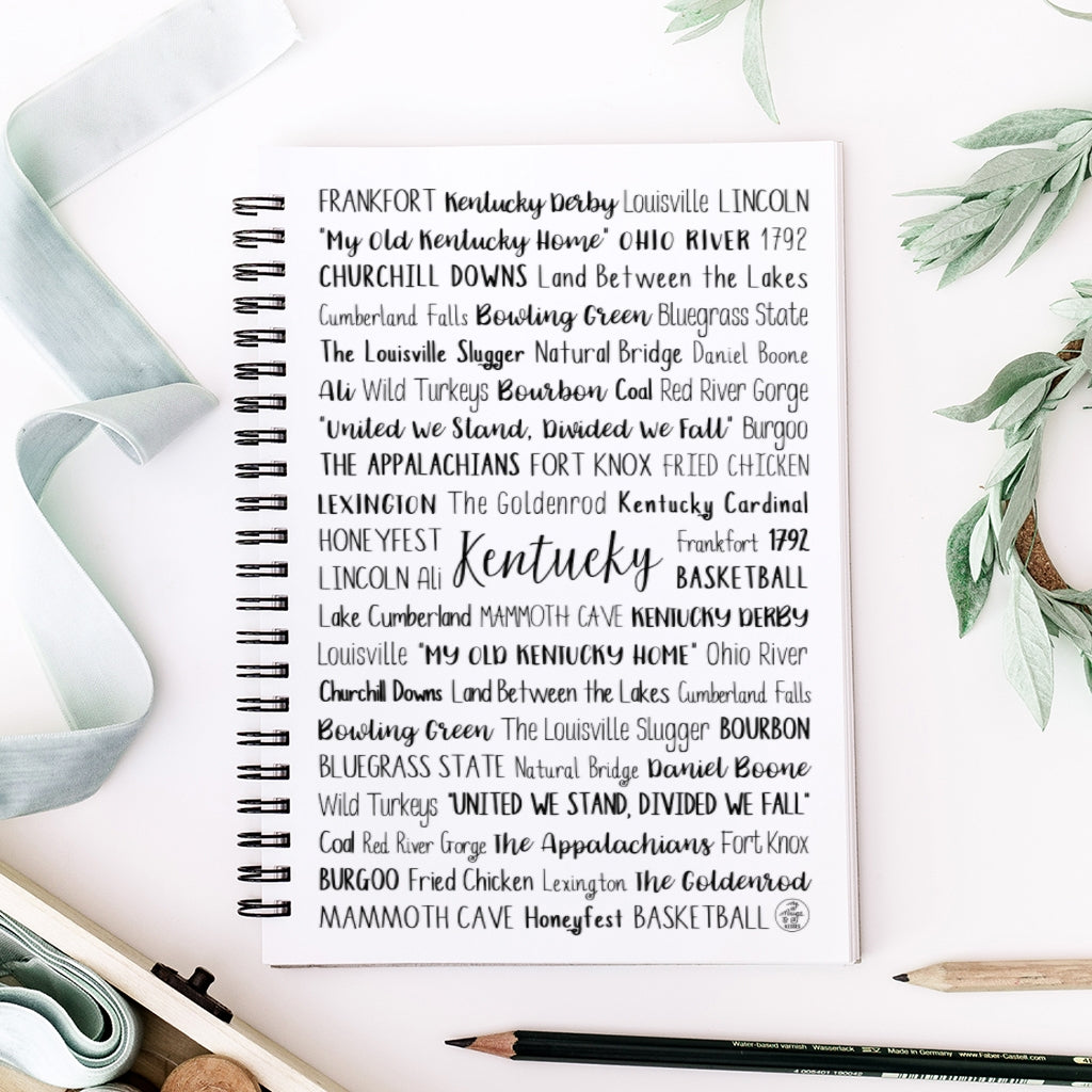 Kentucky Spiral Notebook