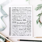 90th Birthday Spiral Notebook