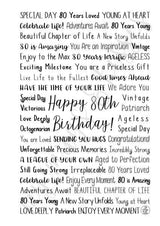 80th Birthday Spiral Notebook