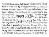 100th Birthday Tumbler