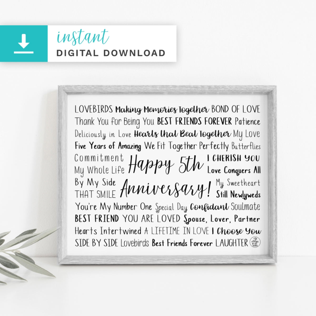 5th Anniversary Digital Download