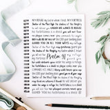 Psalm 91 Spiral Notebook