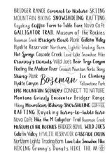 Bozeman, MT Spiral Notebook