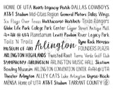 Arlington, TX Digital Download