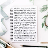 Arlington, TX Spiral Notebook