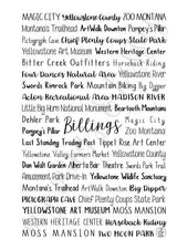 Billings, MT Spiral Notebook