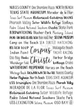 Corpus Christi, TX Spiral Notebook