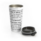 Fremont, CA Travel Mug