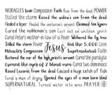 Miracles of Jesus Travel Mug