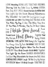 I Wish You Lived Next Door Spiral Notebook