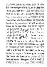 Jesus Said Spiral Notebook