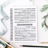 Groomsman Spiral Notebook