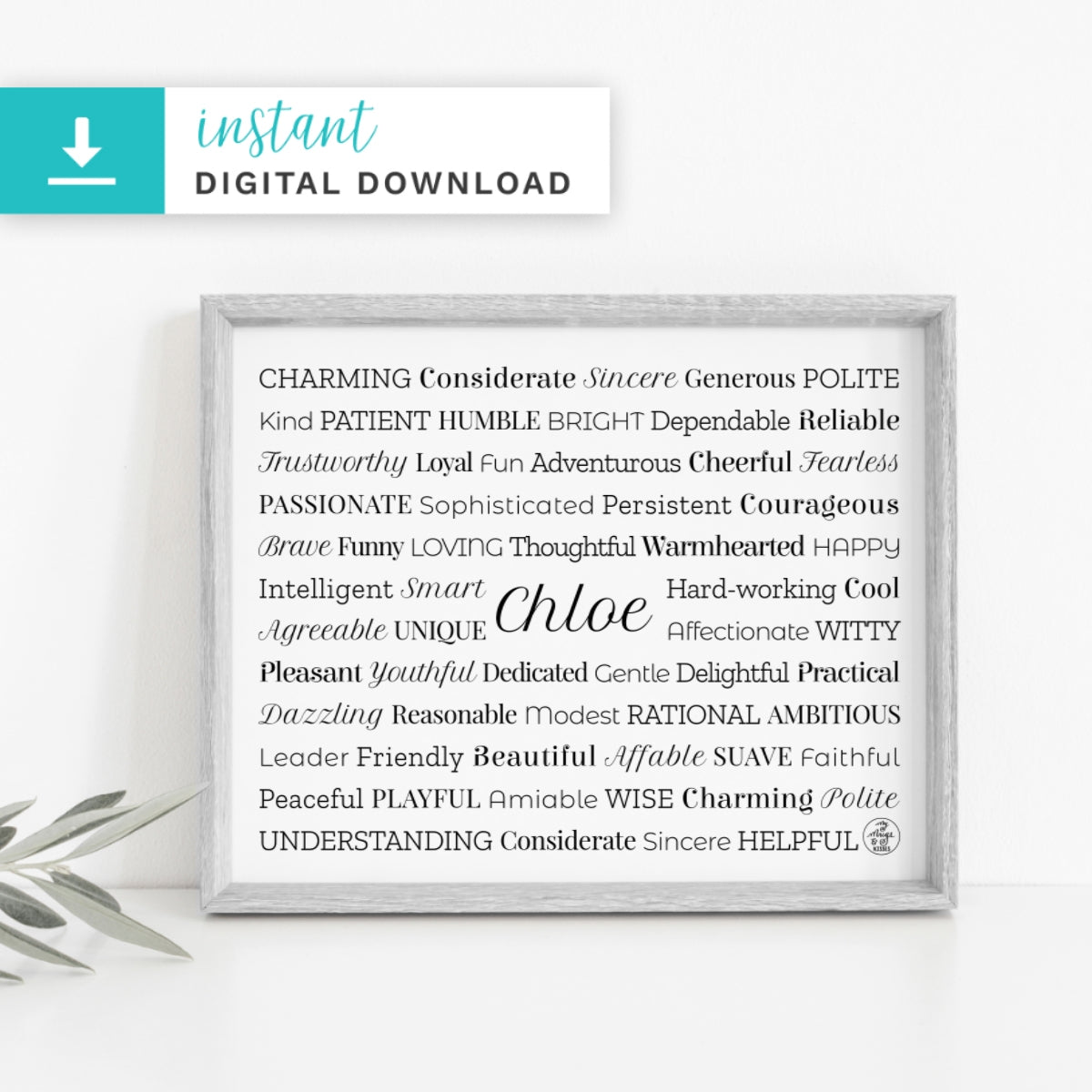 Chloe Digital Download