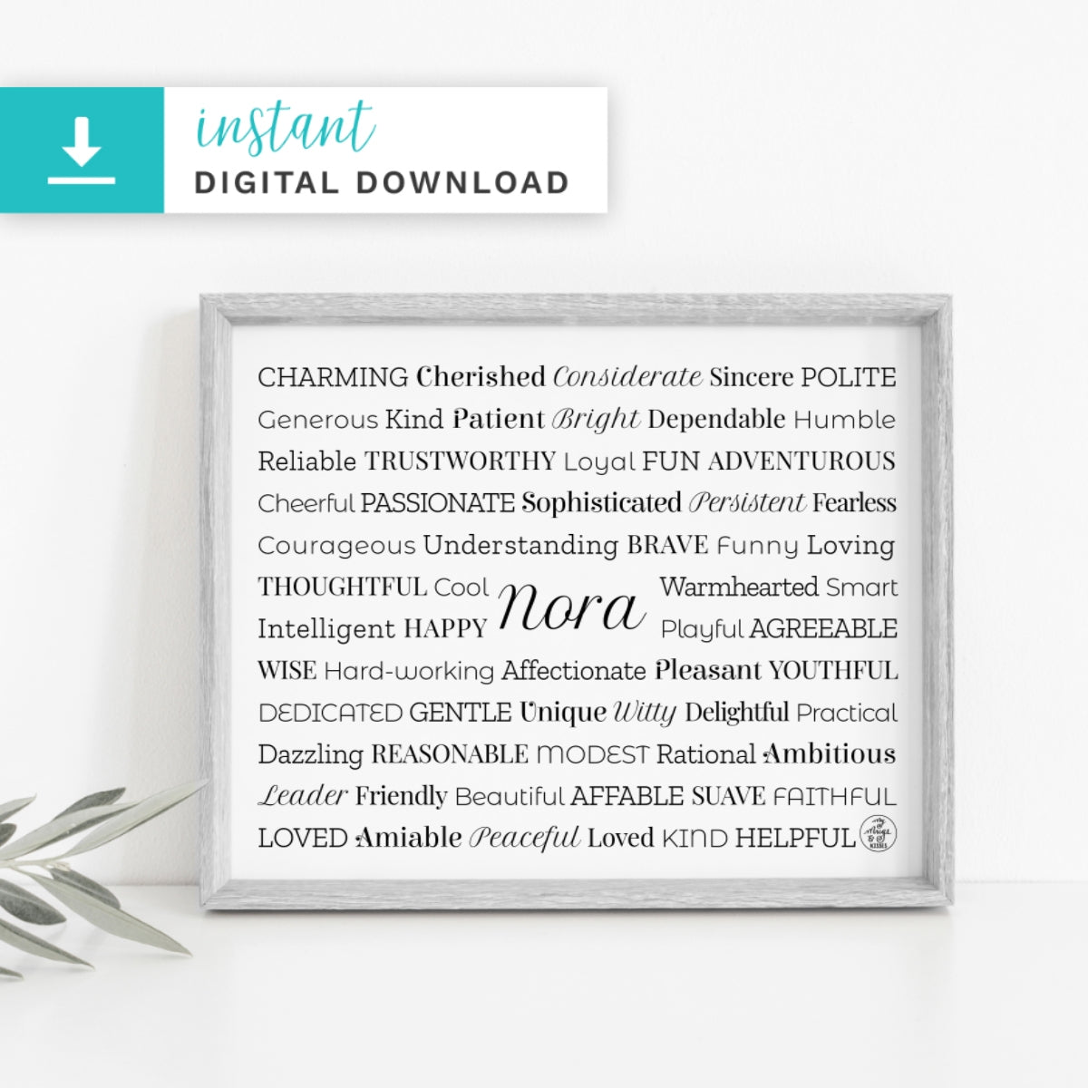Nora Digital Download