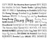 Rainy Days Travel Mug