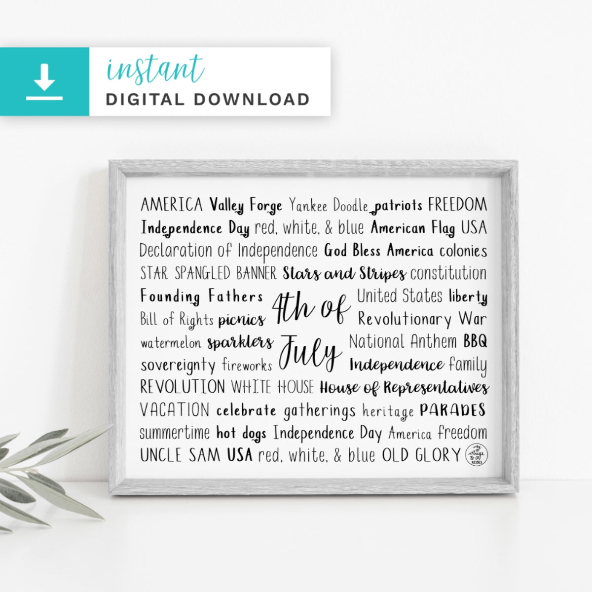 4th of July Digital Download