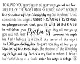 Psalm 91 Digital Download