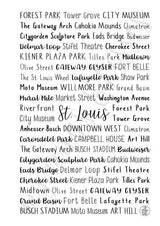 St. Louis, MO Spiral Notebook