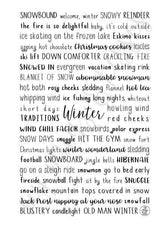 Winter Spiral Notebook